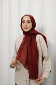 Abiye Şal Bordo thumbnail 1