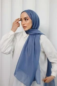 Abiye Şal Açık İndigo thumbnail 3