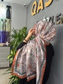 Summer Desen Şal Kiremit - 1