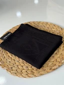 Pamuk Etro Kraş Şal Siyah - 1