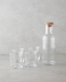 English Home Selly Cam 5 Parça Su Takımı 1000 ml + 380 ml Şeffaf thumbnail 1