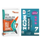 Günay Yayınları 7. Sınıf Fen Bilimleri Etkinlikli Bumerang Serisi ve Soru Bankası Seti 2 Kitap - 1