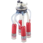 Bartech Süt Sağım Makinesi Pençe Komple Silikon Plastik Kılıflı 240cc - 1
