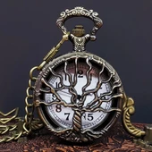 Hayat Ağaçı Tasarımlı Köstekli Saat thumbnail 1