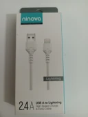 Ninova N26C 2.4A Usb A-Lightning Hızlı Şarj ve Data Kablosu thumbnail 1