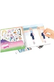 TOPModel Dress Me Up Sporty – Spor Temalı Giydirme ve Tasarım Defteri (Stickerlı Moda Kitabı) - 4