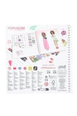 TOPModel Dress Me Up Moda Tasarım Defteri – Stickerlı Giydirme Aktivite Kitabı - 3