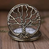 Hayat Ağaçı Tasarımlı Köstekli Saat thumbnail 3