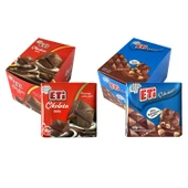Eti Çikolata Sütlü Kare 60 gr 10 lu + Fındıklı Kare 60 gr 10 lu - 1