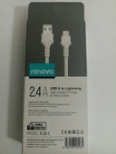Ninova N26C 2.4A Usb A-Lightning Hızlı Şarj ve Data Kablosu thumbnail 2