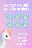 Top Model Unicorn Sticker Küpe Seti – 60’tan Fazla Renkli Tasarım, Zararsız ve Eğlenceli Kullanım - 7