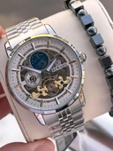 Reward Otomatik Çelik Kordon 5 Atm Suya Dayanıklı Erkek Kol Saati VS.BLKT.0609 thumbnail 1