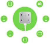 Belkin Family Rockstar 4 Portlu USB Şarj Cihazı - 4