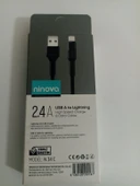 Ninova N09C 2.4 A Usb A-Lightning Hızlı Şarj ve Data Kablosu thumbnail 2
