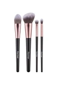 Flormar 4'lü Makyaj Fırçası Seti (Allık-Fondöten-Far-Crease) - Makeup Brush Set - 8690604597772 - 2