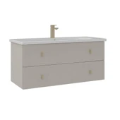 Orka Milazzo 100 cm Callisto Banyo Dolabı Alt Modül Lavabo thumbnail 1