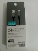 Ninova N17C 2.4 A Usb A-Lightning Hızlı Şarj ve Data Kablosu - 2