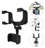 Araba Dikiz Aynasına Takılan Telefon Tutucu thumbnail 1