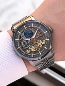 Reward Otomatik Çelik Kordon 5 Atm Suya Dayanıklı Erkek Kol Saati VS.BLKT.0614 thumbnail 3