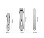 MDB Ultra Geniş Ağızlı Paslanmaz 3 lü Tırnak Makas Seti thumbnail 1