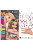 TOP Model Çocuk Geçici Dövme Seti – 4 Sayfa Renkli Su ile Transfer Tattoo Sticker Kit - 1