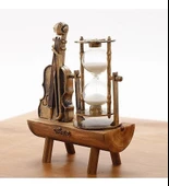 MDB Dekoratif Keman Tasarımlı Kum Saati S-39 thumbnail 2