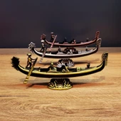 Metal Dekoratif Venedik Kayık thumbnail 1