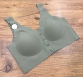 UMT 353 Lazer Önden Çıtçıtlı Dikişsiz Balensiz Pedli Sütyen thumbnail 4