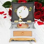 MDB Dans Eden Kız Müzik Kutusu Balerin Dönen Müzik Kutusu N-48 thumbnail 1