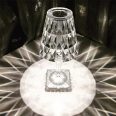 MDB Kristal Led Şarjlı Masa Üstü Lamba thumbnail 2