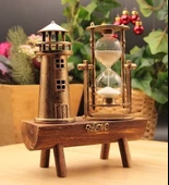 MDB Deniz Feneri Tasarımlı Kum Saati Dekor Hediyelik S-13 thumbnail 1