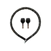 Motorsiklet Kilidi Anahtarlı Körüklü Siyah ( Boy : 120cm-çap : 22mm ) thumbnail 1