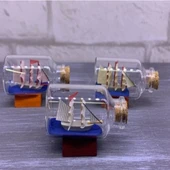 Orta Boy Şişe İçerisinde Gemi Maketi thumbnail 1