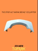 TVS Jupiter 125 Stop Alt Kapak Beyaz – Arka Panel Gövde Kaporta Parçası thumbnail 1