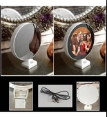 MDB Fotoğraflı Sihirli Ayna Işıklı Fotoğraf Çerçevesi N-36 thumbnail 1