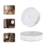 MDB Hareket Sensörlü 8 Ledli Usb Şarjlı Beyaz Işık thumbnail 1