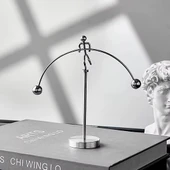 MDB Halterci Şeklinde Newton Balans Denge Topları han-24 thumbnail 1