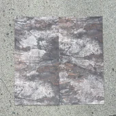 60x30cm Shiny Kaotik Mermer Desenli Yapışkanlı Mutfak Banyo Kaplama Duvar Paneli Kağıdı TX-041 thumbnail 5