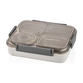 AGONLİFE1200ML 4 BÖLMELİ PASLANMAZ ÇELİK LUNCH Box - 1