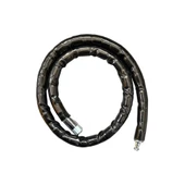 Motorsiklet Kilidi Anahtarlı Körüklü Siyah ( Boy : 120cm-çap : 22mm ) thumbnail 2