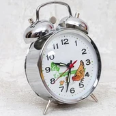 MDB Nostaljik Kurmalı Horozlu Çalar Saat Büyük Boy thumbnail 1