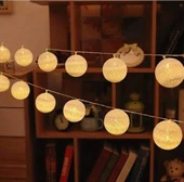 MDB Top Led Oda Süsleme Işıklı Top Aydınlatma 1,5 Metre thumbnail 2