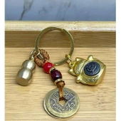 MDB Metal Şans Ve Bereket Kedisi Anahtarlık thumbnail 1