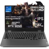 Loq 15IRX9 Intel Core I7-13650HX 32GB 512GB SSD 6gb Nvıdıa Geforce Rtx 3050 (95W) 144Hz 15.6'' Fhd IPS Panel Windows 11 Pro Taşınabilir Dizüstü Bilgisayar 83DV011CTR P27 thumbnail 1