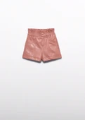 Mayoral Abel&Lula Kız Çocuk Deri Şort thumbnail 2