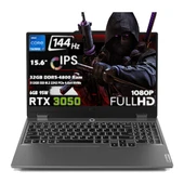 LOQ 15IRX9 Intel Core i7 13650HX 32GB 512GB SSD RTX 3050 6GB (95W) 15.6" FHD 144Hz IPS Panel Freedos Taşınabilir Bilgisayar 83DV00YXTR thumbnail 1