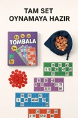 Renkli Tombala Seti • 24 Adet Kart • Tam Takım • Aileyle Oynamaya Hazır Eğlenceli Kutu Oyunu - 3