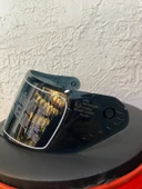 M-801 KASK VİZÖR (YEDEK) Şeffaf-Siyah-Gold - 8