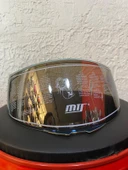 M-801 KASK VİZÖR (YEDEK) Şeffaf-Siyah-Gold - 6