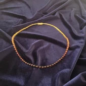 Kehribar Kolye Dereceli Küre Kesim Karışık Renkli Sertifikalı thumbnail 4